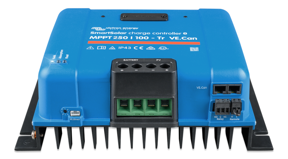 Victron SmartSolar MPPT 250/100-Tr VE.Can Charge Controller - Solar World Canada