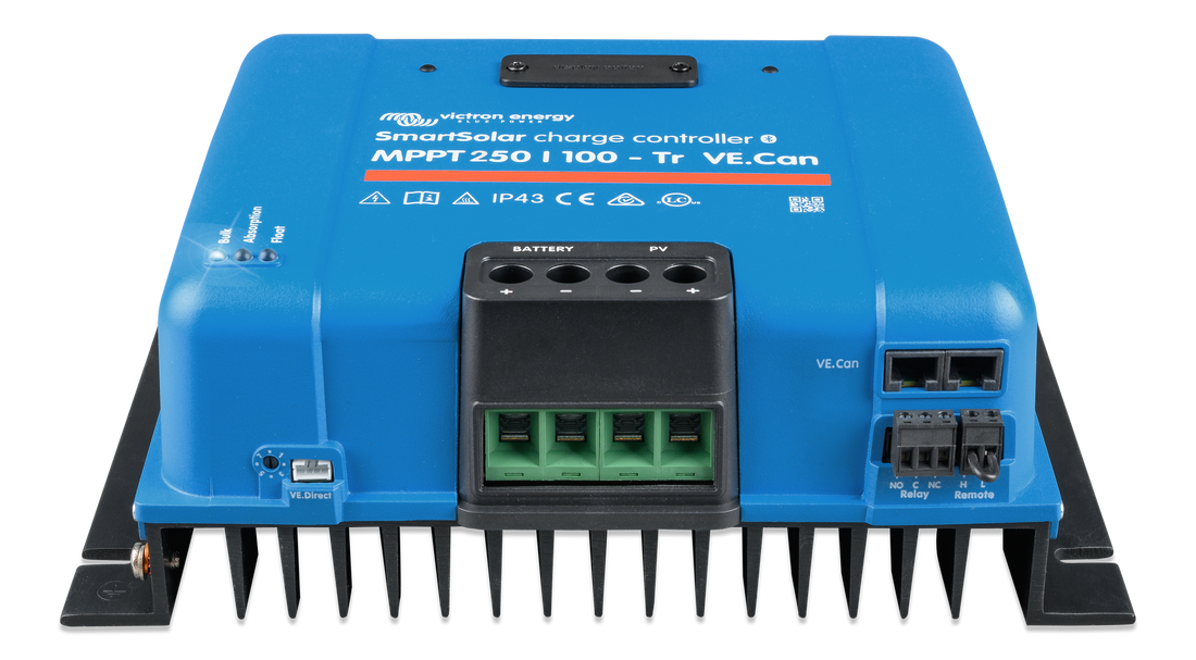 Victron SmartSolar MPPT 250/100-Tr VE.Can Charge Controller - Solar World Canada