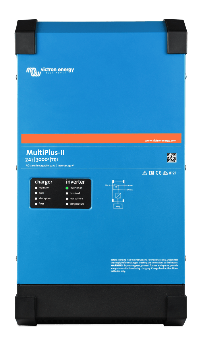 Victron MultiPlus-II 24/3000/70-50 120V UL inverter charger PMP242305102