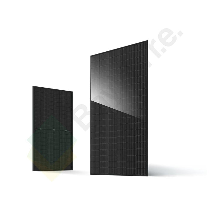 36-panel pallet of JA Solar JAM60D41-500/LB 500W N-Type bifacial black solar panels