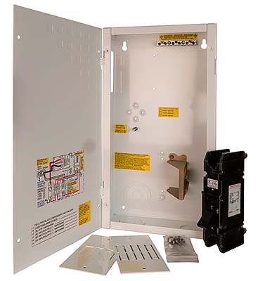 MidNite Solar MidNite Solar White alum chassis with 250A/125VDC breaker - Breakers & Protection from Solar World Canada